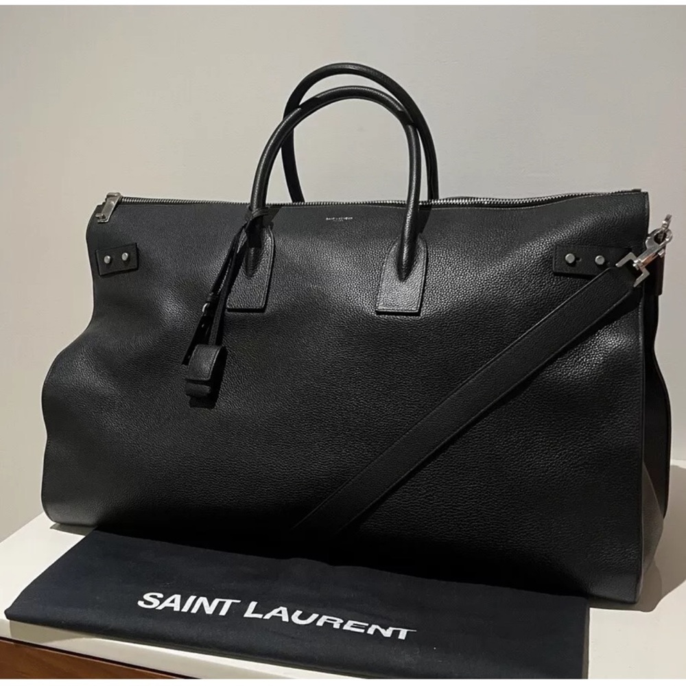 SAINT LAURENT
Sac de Jour Duffle 48h leather travel